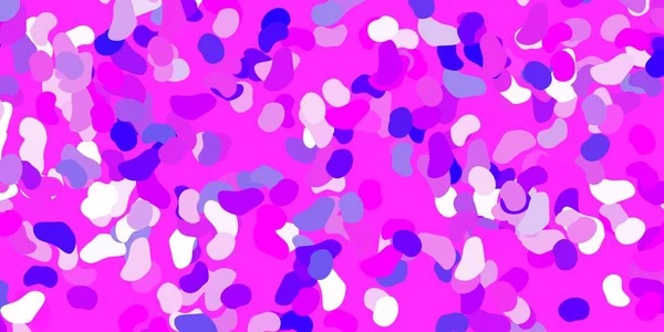 メンフィスの形をした薄紫 ピンクのベクトルテクスチャ シンプルなスタイルでグラデーションのあるカラフルな抽象的なフォーム エレガントなデザインの壁紙セット — ストックベクタ