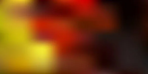 Dunkelgelber Vektor Abstrakte Unschärfe Hintergrund Abstrakte Farbenfrohe Illustration Mit Unscharfem — Stockvektor