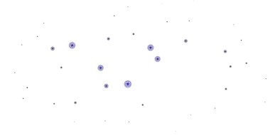 Açık mavi, çiçekli kırmızı vektör karalama deseni. Basit arka planda doğal tarzda renkli çiçekler. Yepyeni iş tasarımı.