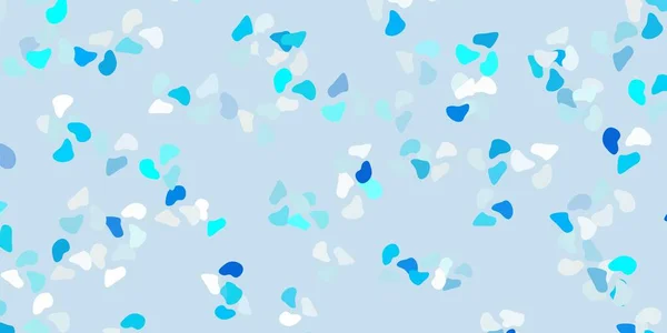 Hellblaue Vektorvorlage Mit Abstrakten Formen Bunte Abstrakte Formen Mit Farbverlauf — Stockvektor