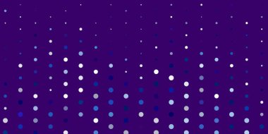 Açık mavi, baloncuklu sarı vektör arkaplan. Parlak renkli ve soyut küreler içeren bir resim. İş ilanları için şablon.