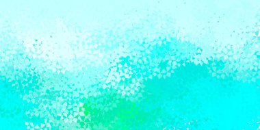 Üçgen formlu açık yeşil vektör düzeni. Renkli üçgenler aralığıyla soyut bir illüstrasyon. Insperarion için tasarımı başlat.