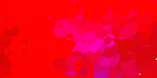 Donkerpaars Roze Vectorsjabloon Met Abstracte Vormen Moderne Abstracte Illustratie Met — Stockvector