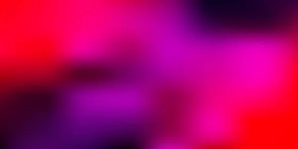Dark Pink Yellow Vector Gradient Blur Template Colorful Illustration Gradient — Stock Vector