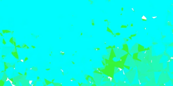 Светло Зеленый Векторный Фон Многоугольными Формами Выдающаяся Абстрактная Иллюстрация Диапазоном — стоковый вектор