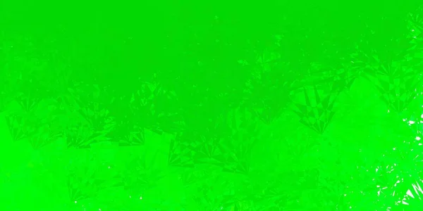 Темно Зелена Векторна Текстура Випадковими Трикутниками Веб Матеріал Ілюстрація Барвистими — стоковий вектор