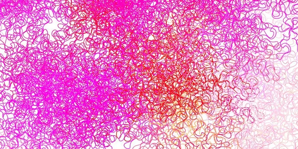 Светло Фиолетовая Векторная Текстура Мокрыми Линиями Красочная Иллюстрация Круговом Стиле — стоковый вектор