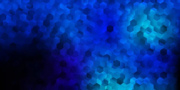 Dark Blue Vector Pattern Abstract Shapes Modern Abstract Illustration Gradient — Stock Vector