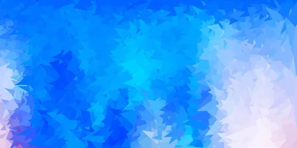 Hellblaue Gelbe Vektorgradienten Polygontapete Elegante Abstrakte Illustration Mit Gradientendreiecken Wallpaper — Stockvektor