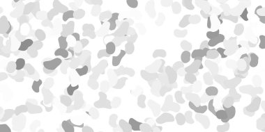 Soyut şekilli açık gri vektör deseni. Soyut tarzda, gradyan formlarda basit tasarım. İşiniz için akıllı tasarım.