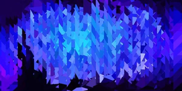 Fondo Triángulo Abstracto Color Rosa Oscuro Vector Azul Ilustración Abstracta — Archivo Imágenes Vectoriales