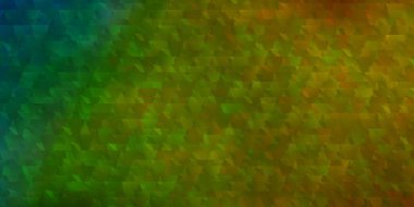 Açık mavi, sarı vektör arkaplan çizgileri, üçgenler. Basit formda soyut biçimdeki üçgenler. Reklamlar için desen.