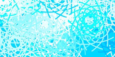 Açık pembe, soyut şekilli mavi vektör deseni. Soyut tarzda renkli şekilli bir illüstrasyon. Web siteniz için basit illüstrasyon.