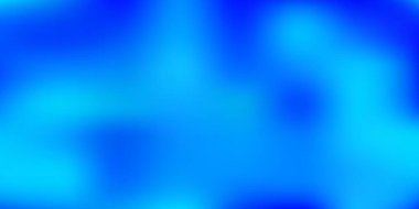 Açık mavi vektör bulanık arkaplan. Soyut bir şekilde parlak renkli bulanık bir illüstrasyon. Web tasarımcıları için arkaplan.