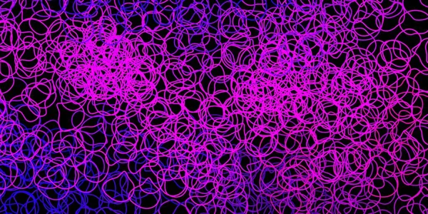 Plantilla Vectorial Color Púrpura Oscuro Con Formas Abstractas Diseño Sencillo — Archivo Imágenes Vectoriales