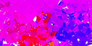 Koyu pembe, kırmızı vektör soyut üçgen deseni. Soyut üçgenlerle dekoratif renkli çizimler. İniş sayfaları tasarımı.