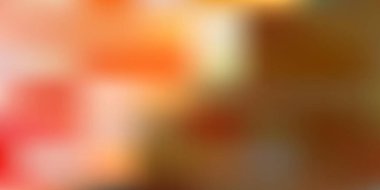 Açık turuncu vektör arkaplanı bulanıklaştırdı. Bulanık gradyanı olan renkli soyut çizimler. Tasarımlarınız için örnek.