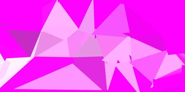 Luz Roxo Layout Triângulo Vetor Rosa Poli Mosaico Ilustração Colorida — Vetor de Stock