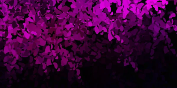 Темно Розовый Вектор Искушает Формами Иллюстрация Красочными Формами Абстрактном Стиле — стоковый вектор