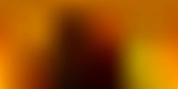 Σκούρο Πράσινο Κίτρινο Διάνυσμα Θολό Φόντο Θολή Πολύχρωμη Απεικόνιση Ολοκαίνουργιο — Διανυσματικό Αρχείο
