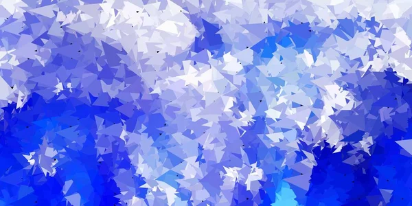 Світло Блакитний Вектор Абстрактний Трикутник Нова Барвиста Ілюстрація Формами Градієнтних — стоковий вектор