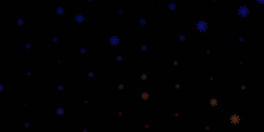 Koyu mavi, rastgele şekilli sarı vektör arkaplan. Basit gradyan şekilli renkli bir çizim. Web siteniz için basit illüstrasyon.