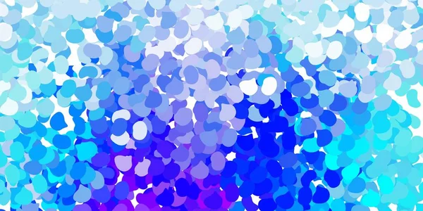 浅粉色 蓝色矢量纹理与孟菲斯形状 色彩斑斓的抽象形式 带有简单风格的梯度 精明的设计适合您的业务 — 图库矢量图片