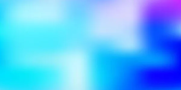 Textura Borrão Gradiente Vetor Azul Rosa Claro Ilustração Abstrata Colorida —  Vetores de Stock