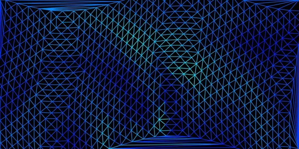 Světle Modrý Vektor Abstraktní Trojúhelník Vzor Chytrá Ilustrace Stylu Fasetu — Stockový vektor