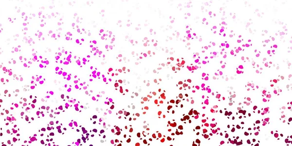 Textura Vectorial Rosa Claro Con Formas Memphis Formas Abstractas Coloridas — Vector de stock