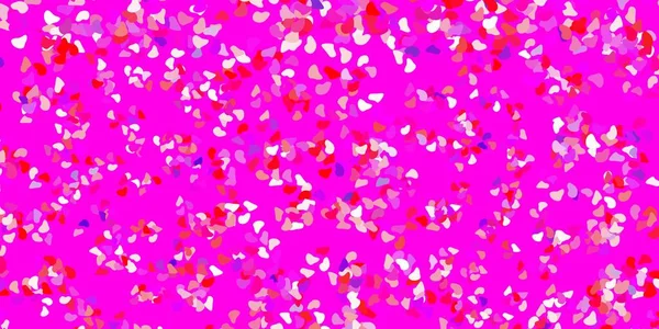 Světle Fialová Růžová Vektorová Šablona Abstraktními Tvary Barevné Abstraktní Tvary — Stockový vektor