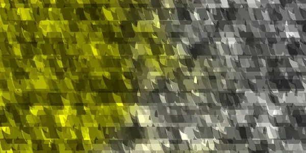 Ελαφρύ Κίτρινο Διανυσματική Υφή Γραμμές Τρίγωνα Πολύχρωμη Απεικόνιση Τρίγωνα Απλό — Διανυσματικό Αρχείο