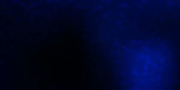 Темно Синій Векторний Візерунок Гексагонами Розумний Дизайн Абстрактному Стилі Партією — стоковий вектор