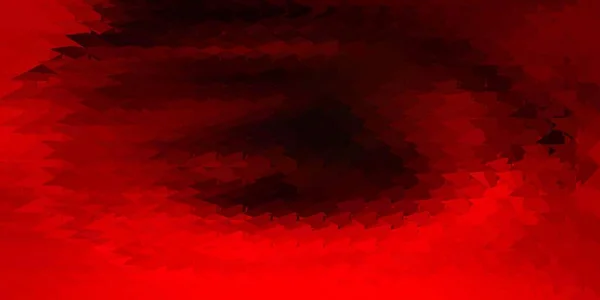 Ciemnopomarańczowe Wektorowe Wielokątne Tło Elegancka Abstrakcyjna Ilustracja Gradientowymi Trójkątami Tapeta — Wektor stockowy