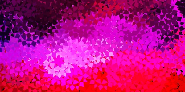 Светло Фиолетовый Розовый Векторный Рисунок Многоугольными Формами Умная Абстрактная Иллюстрация — стоковый вектор