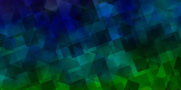 Leichte Mehrfarbige Vektorschablone Mit Kristallen Dreiecken Abstrakte Gradienten Illustration Mit — Stockvektor