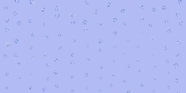 Rosa Claro Patrón Vector Azul Con Esferas Ilustración Abstracta Brillante — Vector de stock