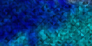 Açık pembe, mavi vektör düzeni çizgiler, üçgenler. Renkli üçgenlerin olduğu bir resim. Terfileriniz için tasarım.