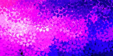 Açık mor, pembe arkaplan üçgenli, çizgili. Soyut tarzda, üçgen ve çizgilerle basit bir tasarım. İniş sayfaları.