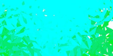 Açık yeşil vektör gradyan çokgen duvar kağıdı. Soyut üçgenlerle, çehre biçiminde akıllı illüstrasyon. Web uygulamalarınız için duvar kağıdı.