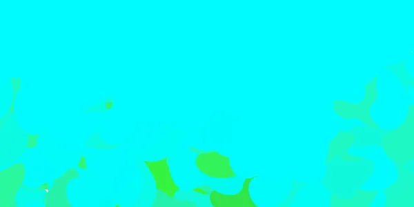 Light Green Vector Texture Memphis Shapes 색깔이 그림과 모양이 합니다 — 스톡 벡터