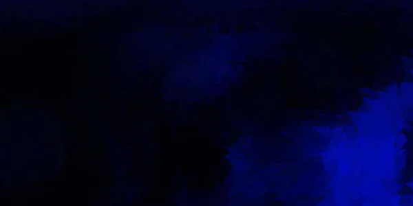 Diseño Polígono Gradiente Vectorial Azul Oscuro Ilustración Abstracta Moderna Con — Vector de stock