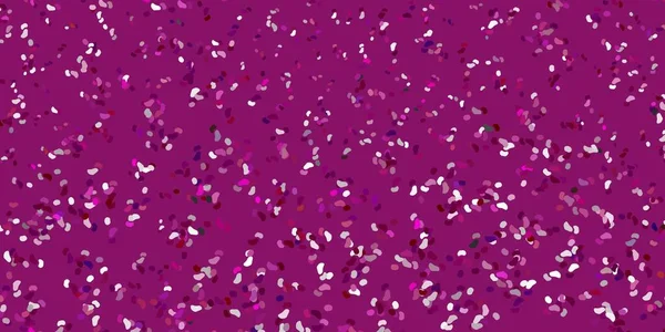 Светло Розовая Векторная Фактура Мемфисами Иллюстрация Красочными Формами Абстрактном Стиле — стоковый вектор
