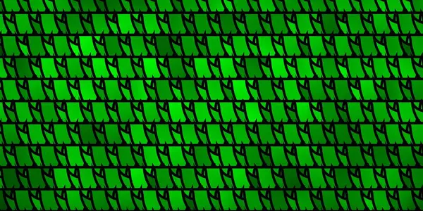 浅绿色 黄色矢量背景与线条 三角形 带三角形的抽象梯度图解 小册子 传单的格式 — 图库矢量图片