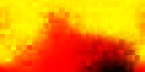 Rojo Claro Fondo Vectorial Amarillo Con Formas Aleatorias Formas Abstractas — Archivo Imágenes Vectoriales