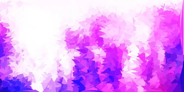 Papier Peint Mosaïque Triangle Vectoriel Violet Clair Illustration Verre Cassé — Image vectorielle