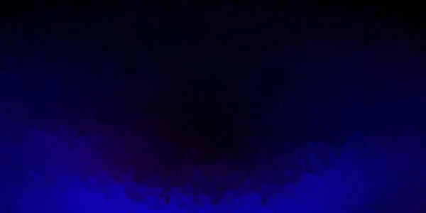Layout Blu Scuro Rosso Vettore Poli Triangolo Illustrazione Astratta Colorata — Vettoriale Stock