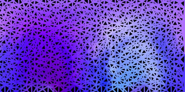 Світло Блакитний Червоний Векторний Градієнтний Дизайн Багатокутника Ілюстрація Розбитому Скляному — стоковий вектор