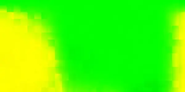 浅绿色 多角形的黄色矢量纹理 色彩斑斓的抽象图解与渐变矩形 制作你的广告的设计基地 — 图库矢量图片