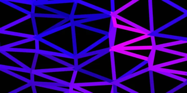 Темно Фиолетовый Розовый Векторный Треугольник Мозаики Обои Абстрактная Иллюстрация Элегантными — стоковый вектор